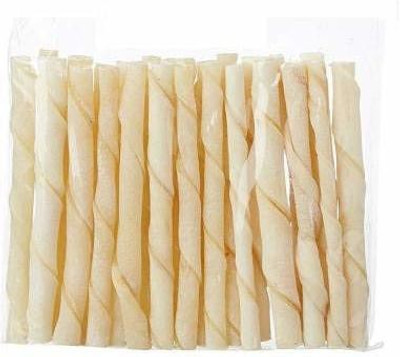Pups&Pets White Twisted Chew Sticks for Dogs Dog Chew(1 kg, Pack of 1)