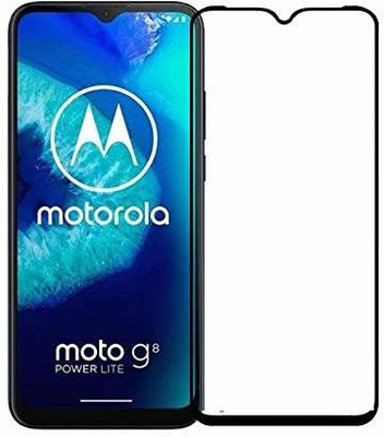 ROYALBASE Edge To Edge Tempered Glass for Motorola Moto G8 Power Lite(Pack of 1)