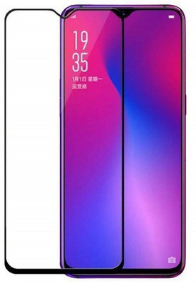 Bodoma Edge To Edge Tempered Glass for Oppo A12(Pack of 1)