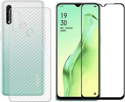 Desirtech Front and Back Tempered Glass for Oppo A31(Pack of 2)