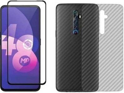 Trendzcase Front and Back Tempered Glass for Oppo Reno2 F(Pack of 2)