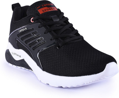Campus CRYSTA Running Shoes For Men(Black)