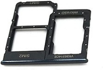 Bay Sim Card Tray(Compatible With SAMSUNG GALAXY A40 : BLACK)