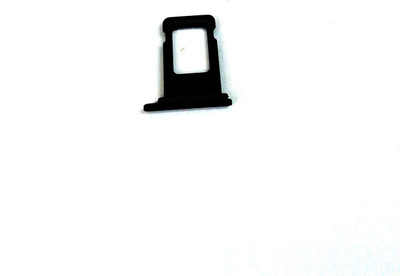 Shockware Sim Card Tray(Compatible With Apple iPhone XS Black)