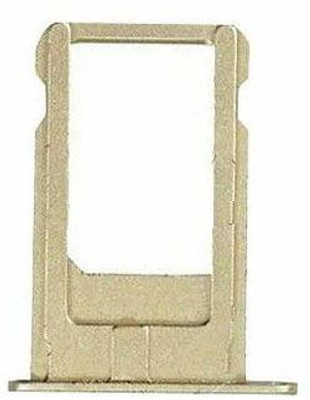 Shockware Sim Card Tray(Compatible With Apple iPhone 6 : Gold)