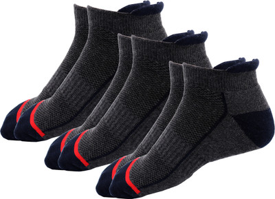 RC. ROYAL CLASS Men Self Design Mid-Calf/Crew(Pack of 3)