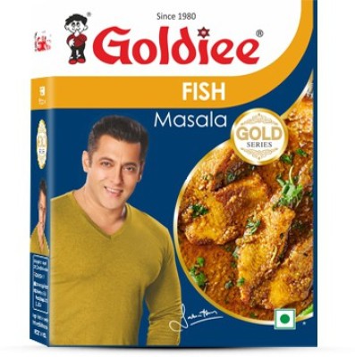 goldiee Fish Masala 50g Box - Gold Series(50 g)