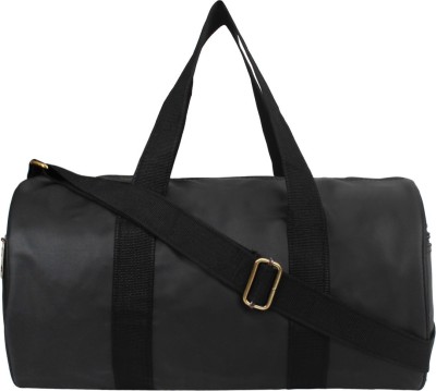 MONVELLI GYM BAG BLACK(Black, Kit Bag)
