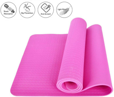 Innayat Yoga Mat High Density, Anti-Slip Yoga mat Flooring Exercise for Men & Women 4mm mm Yoga Mat