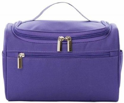 Kanha Travel/Toiletry/Shaving and Makeup/Cosmetic Hanging Bag Organizer Hygiene Dopp Kit with Hook for Men and Women Travel Toiletry Kit(Purple)