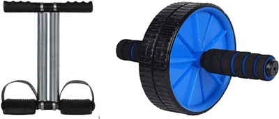 kb marty FITNESS TUMMY TRIMMER $ AB WHEEL Ab Exerciser(Multicolor)
