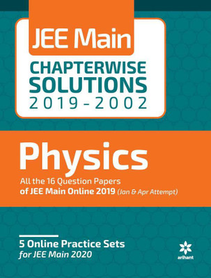 Jee Main Chapterwise Solutions Physics (2019-2002)(English, Paperback, unknown)