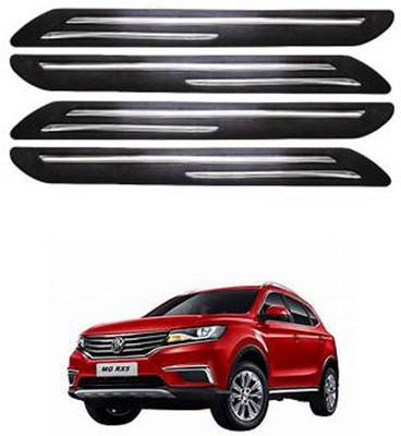 RONISH Silicone Car Bumper Guard(Black, Pack of 4, Universal For Car, Universal For Car)