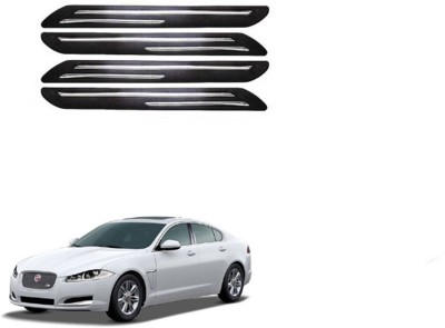 RONISH Silicone Car Bumper Guard(Black, Pack of 4, Jaguar, XFS)