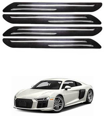 RONISH Silicone Car Bumper Guard(Black, Pack of 4, Audi, Universal For Car)