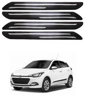RONISH Silicone Car Bumper Guard(Black, Pack of 4, Hyundai, Elite i20)