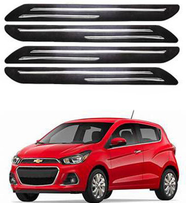RONISH Silicone Car Bumper Guard(Black, Pack of 4, Chevrolet, Spark)