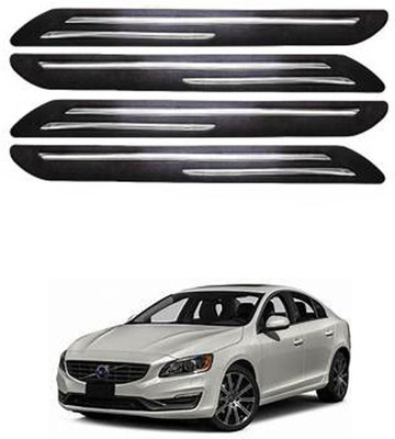 RONISH Silicone Car Bumper Guard(Black, Pack of 4, Volvo, S60)