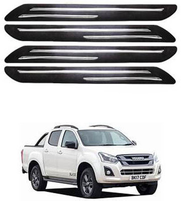 RONISH Silicone Car Bumper Guard(Black, Pack of 4, Isuzu, Universal For Car)