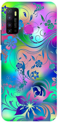 Vascase Back Cover for Infinix Hot 9, Infinix Hot 9 Pro(Multicolor, Dual Protection, Silicon, Pack of: 1)
