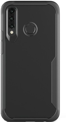 CELLCAMPUS Bumper Case for Samsung Galaxy A20s, Samsung A20s, Galaxy A20s(Transparent, Black, Grip Case, Pack of: 1)