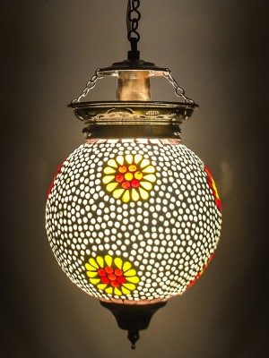 DevBeads Decorative Pendent Lamp Pendants Ceiling Lamp(Multicolor)