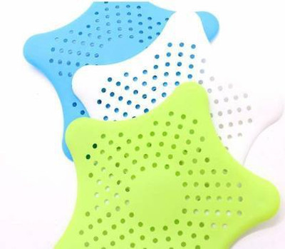 SKYCITY Kitchen Sink Plastic Pop-Up Strainer(15 cm Set of 3)