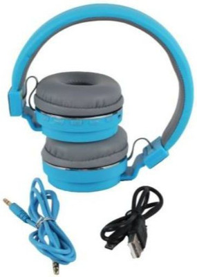 YAROH C62_SH-12 Wireless Bluetooth Over the Ear Headphone with Mic Bluetooth(Multicolor, On the Ear)