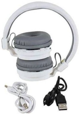 ROAR OEQ_597V SH 12 Bluetooth Headset for all Smart phones Bluetooth without Mic Headset(White, In the Ear)