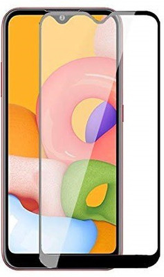 MaxR Edge To Edge Tempered Glass for SAMSUNG GALAXY A01(Pack of 1)