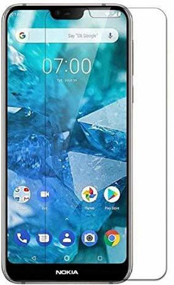 ISHANGEL Impossible Screen Guard for NOKIA 7.1, Gorilla Hammer Proof, flexible fiber unbreakable Screen Protector, [Not a Tempered Glass](Pack of 1)