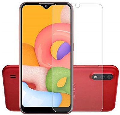 XRENGTH Tempered Glass Guard for SAMSUNG GALAXY A01(Pack of 1)