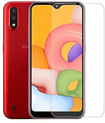 XRENGTH Tempered Glass Guard for SAMSUNG GALAXY A01(Pack of 1)