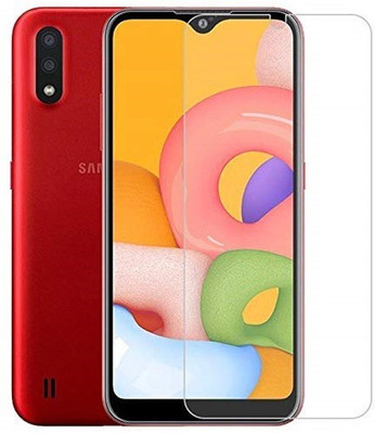 XRENGTH Tempered Glass Guard for SAMSUNG GALAXY A01(Pack of 1)