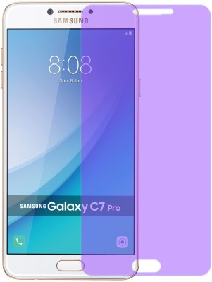 Juberous Tempered Glass Guard for Samsung Galaxy C7 Pro(Pack of 1)