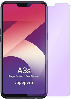 Juberous Tempered Glass Guard for Oppo A3s(Pack of 1)