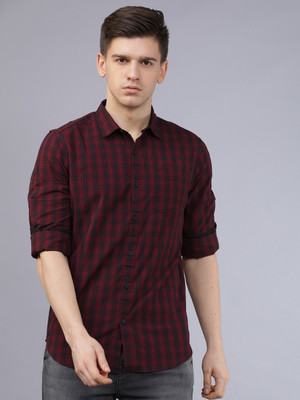 HIGHLANDER Men Checkered Casual Multicolor Shirt