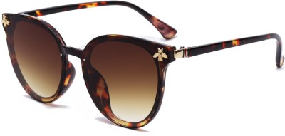 PIRASO Butterfly Sunglasses(For Women, Brown)