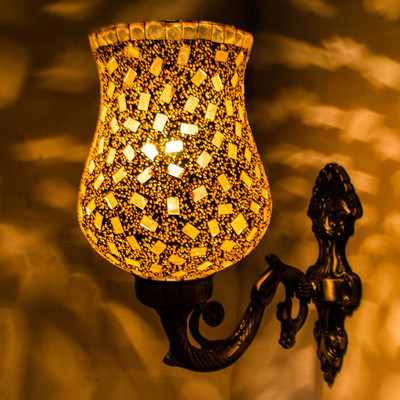 DevBeads Wallchiere Wall Lamp Without Bulb