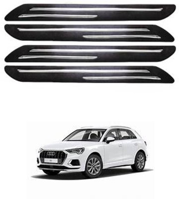 RONISH Silicone Car Bumper Guard(Black, Pack of 4, Audi, Q3)