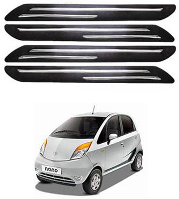 RONISH Silicone Car Bumper Guard(Black, Pack of 4, Tata, Nano)