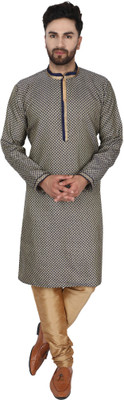 SKAVIJ Men Kurta Pyjama Set