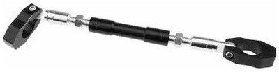 Ubom Universal Adjustable Motorcycle Handlebar Cross Bar For Universal Bike (BLACK) Handlebar Handle Bar Handle Bar(Black, Silver)