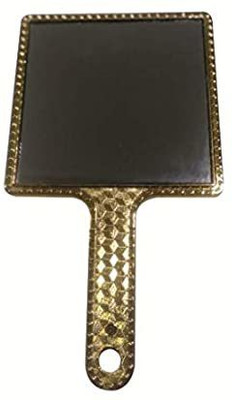 Victor Mirrors Square Mirror_Handle_Gold Decorative Mirror(Square)