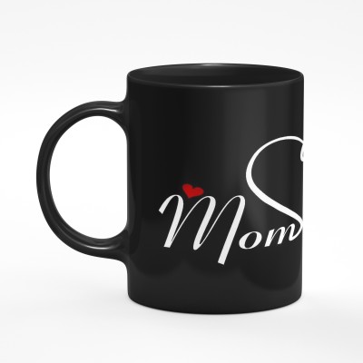 THE SD STORE MOM DAD LOVE Coffee 325ML Birthday Anniversary Mothers Day Fathers Day Gift Ceramic Coffee Mug(350 ml)