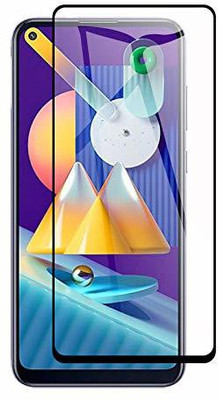 Caseline Edge To Edge Tempered Glass for Samsung Galaxy A21s(Pack of 1)
