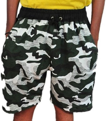 GOKUL FASHION Solid Men Green Sports Shorts