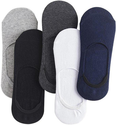 VISHAL_Co Men & Women Low Cut, Ankle Length, Peds/Footie/No-Show(Pack of 5)