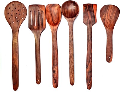 The Furniture Store TFSWS007 Wooden Spatula(Pack of 6)