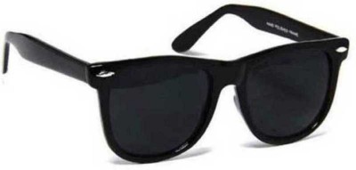 TamTam Clubmaster Sunglasses(For Men & Women, Black)